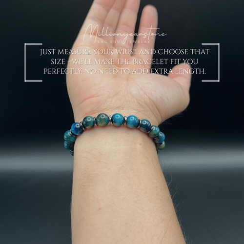 Peace Guardian Blue Tiger Eye - 8mm