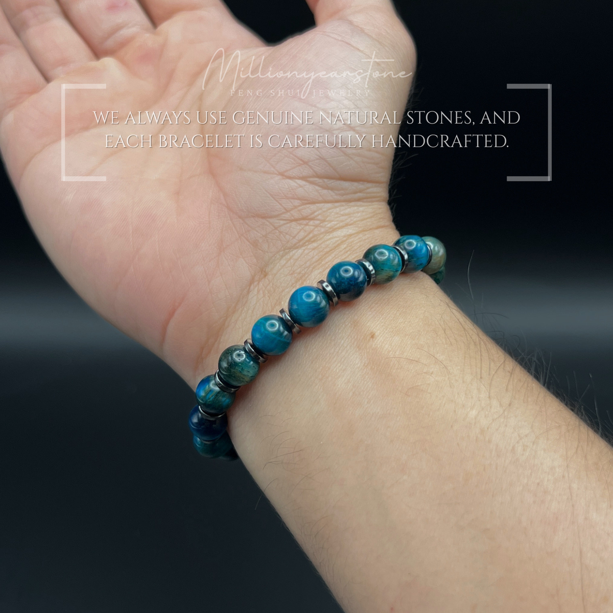 Peace Guardian Blue Tiger Eye - 8mm