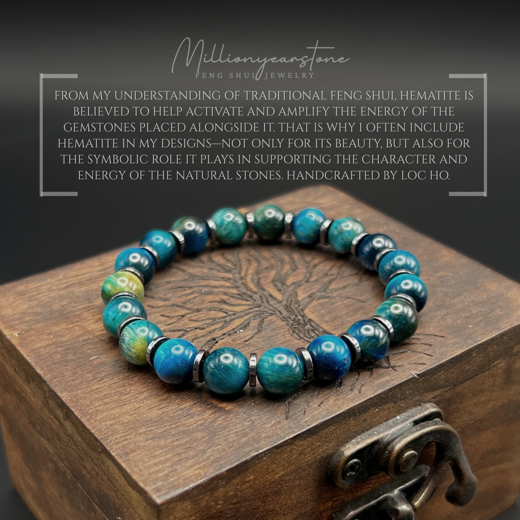 Peace Guardian Blue Tiger Eye - 8mm